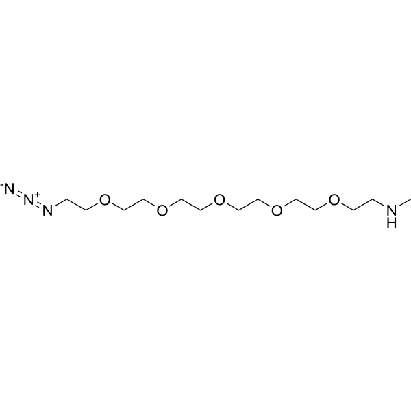 Methylamino-PEG5-azide 2055046-24-5